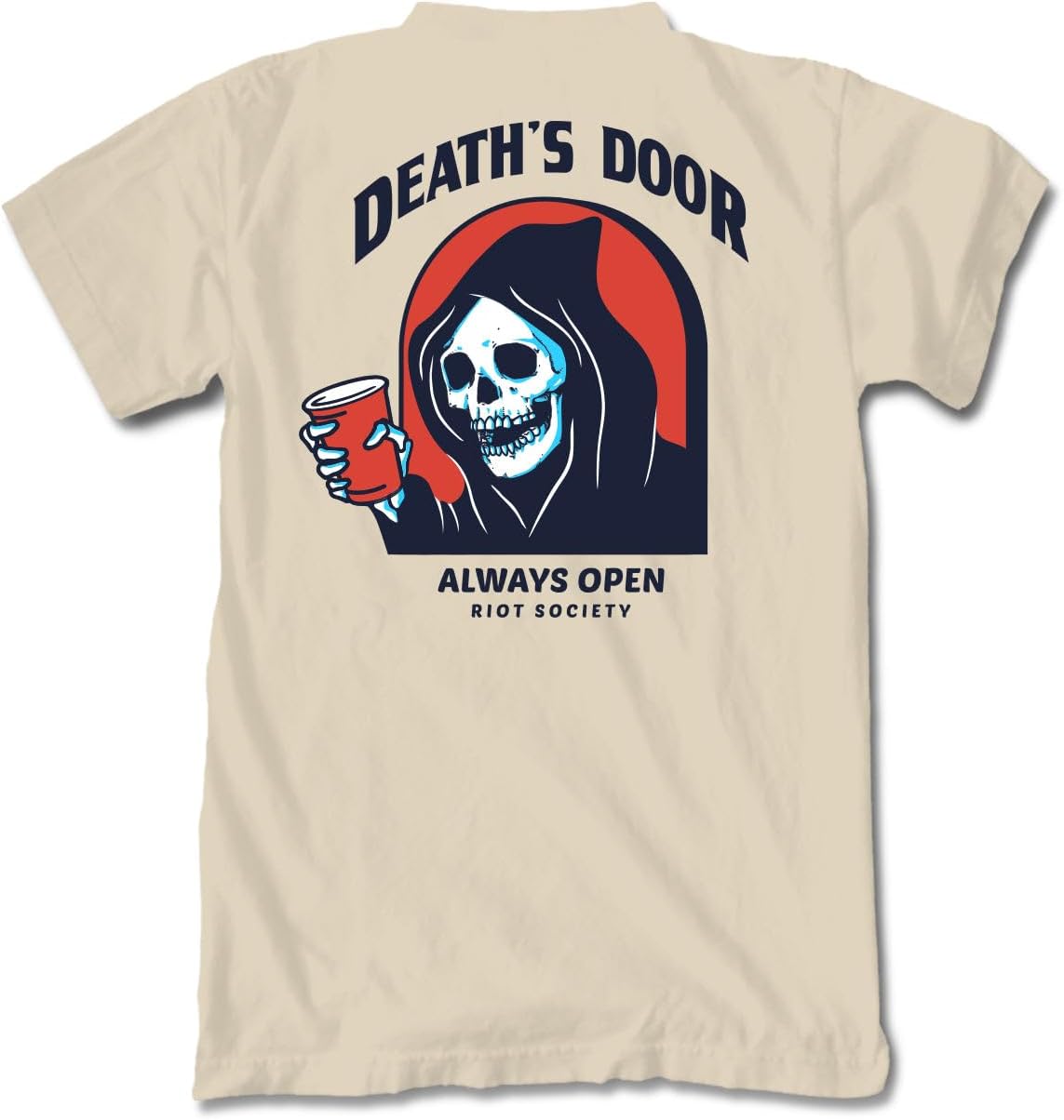 Death's Door Reaper Men's T-Shirt for Bold Fashion Lovers