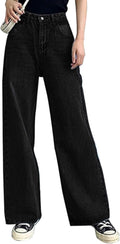 Baggy Wide Leg Jeans for Women High Waisted - Trendy 90s Fit