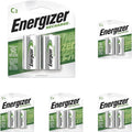 Energizer Rechargeable C Batteries 2-Pack - Long Lasting Power