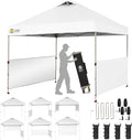 CROWN SHADES 10x10 Portable Pop Up Canopy for Events Outdoors