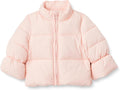 Taffeta Puffer Jacket for Toddlers and Baby Girls - Warm, Quilted Coat