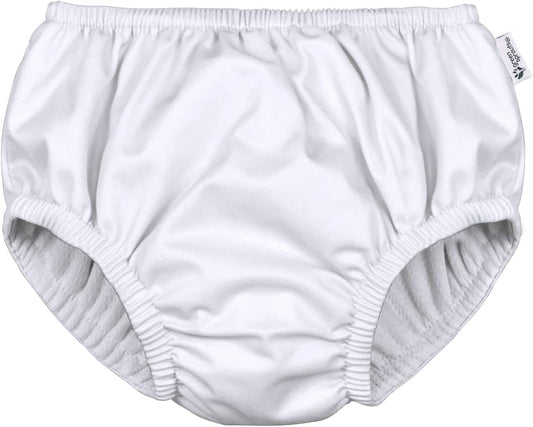 i play. Reusable Swim Diaper UPF 50, White 24 mo