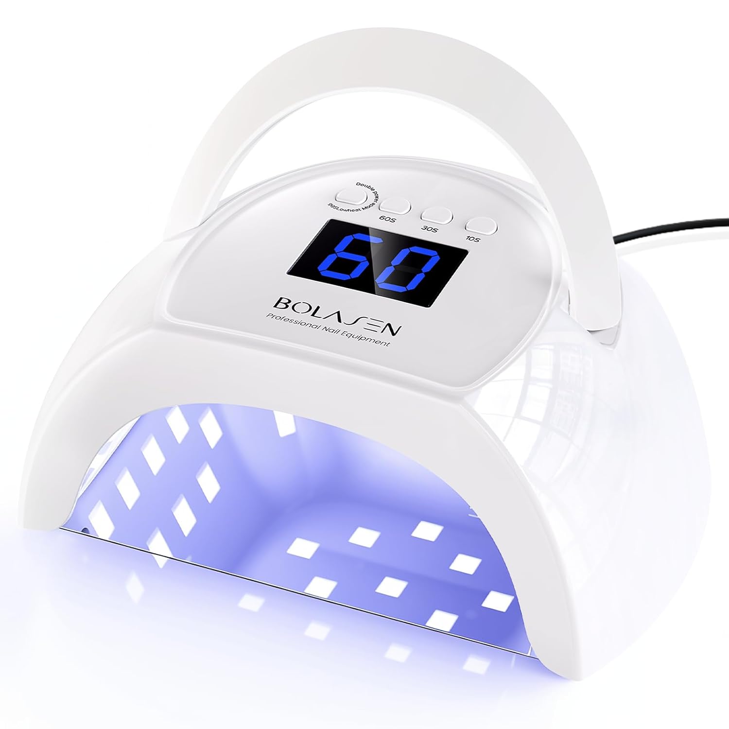 BOLASEN Professional Gel UV Nail Lamp - Fast Curing 80W LED