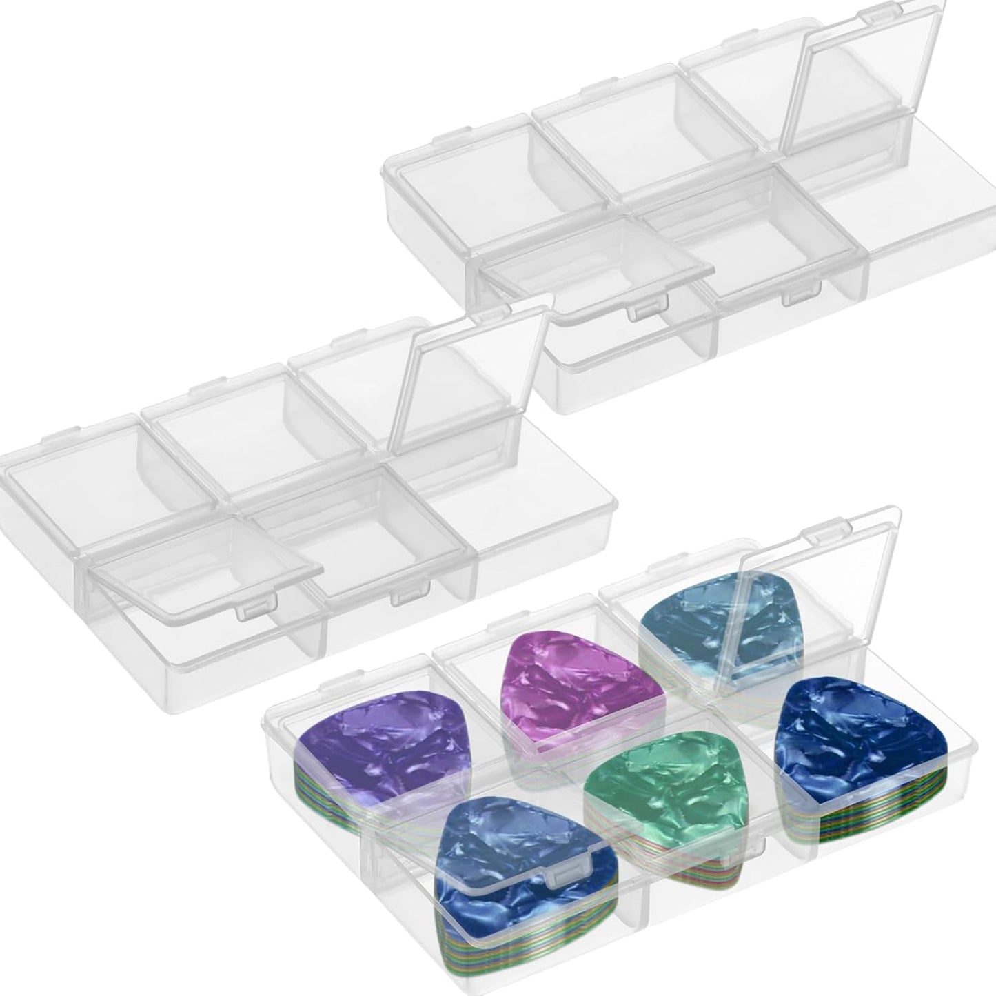 Guitar Pick Display Case - Organize 60 Picks!
