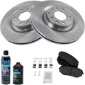 TRQ Front Brake Pad & Rotor Kit for 2007-2012 Mazda CX-7 - Ceramic