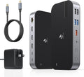 Ultimate 16-in-1 USB-C Dock: Triple Monitor, 100W PD, HDMI x3, Ethernet, SD/TF, Audio - LIONWEI