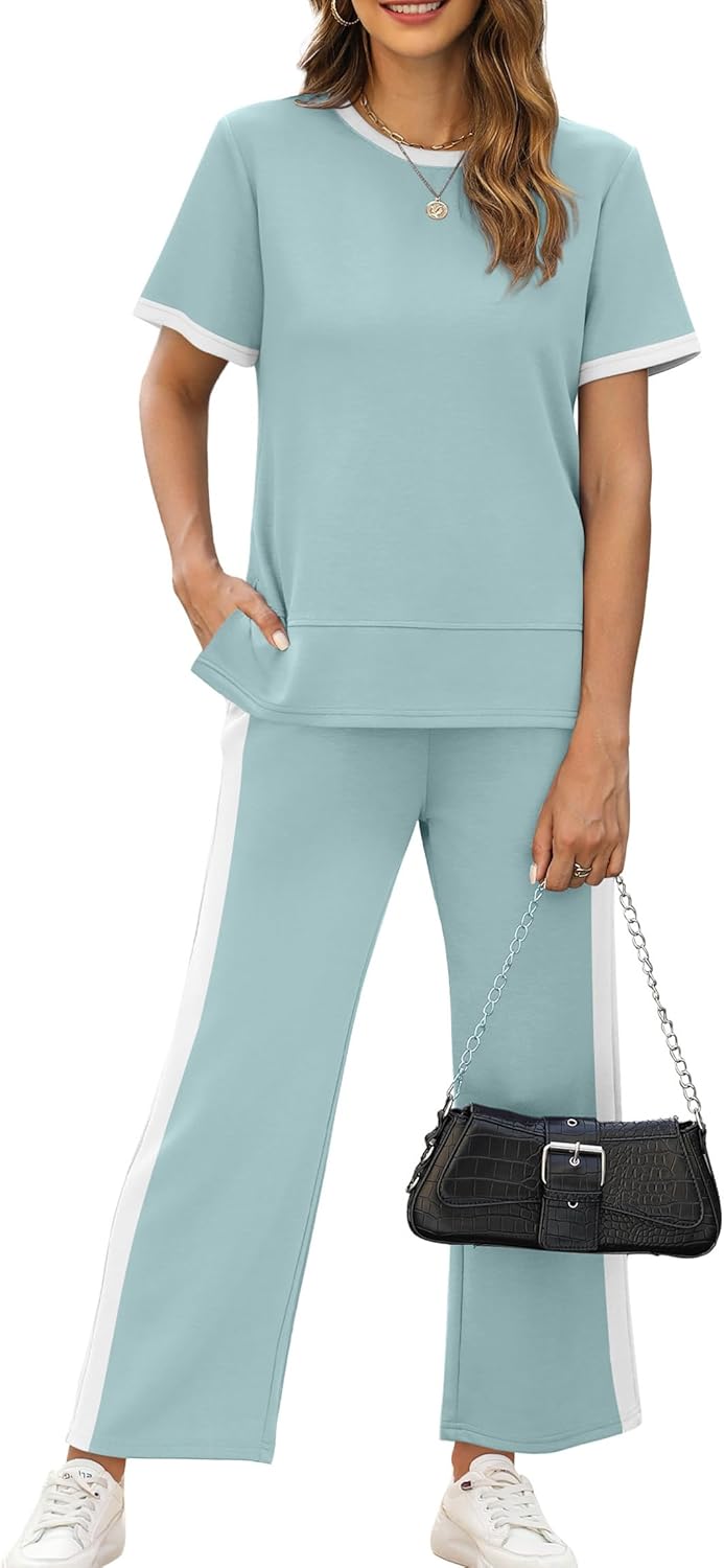 XIEERDUO Women's 2 Piece Lounge Set for Comfy Travel Style