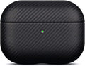 Handmade Carbon Fiber Style Case for AirPods Pro 2nd Gen - Black