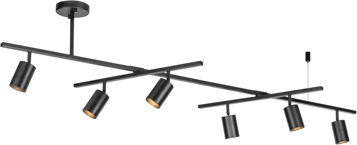 GLOBE Electric 64in 6-Light Track Lighting for Modern Spaces