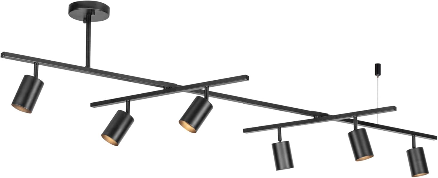 GLOBE Electric 64in 6-Light Track Lighting for Modern Spaces