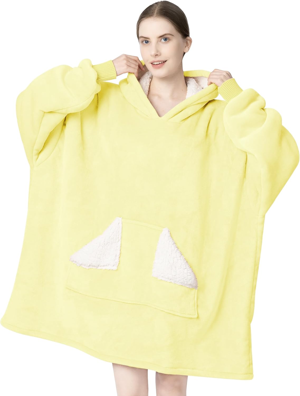 Touchat Wearable Blanket Hoodie for Ultimate Warmth and Comfort