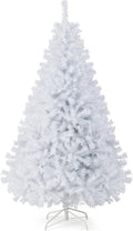 White 6ft Artificial Christmas Tree with 1000 PVC Tips - Elegant