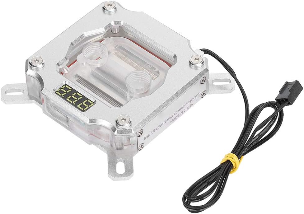 ASHATA CPU Water Cooling Block with Temperature Display Review