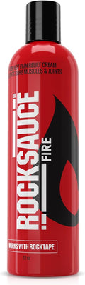 RockTape RockSauce Fire Hot Muscle Relief Cream for Pain Relief