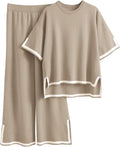 Imily Bela Womens Plus Size Lounge Sets 2 Piece Outfits (Style H9QS)