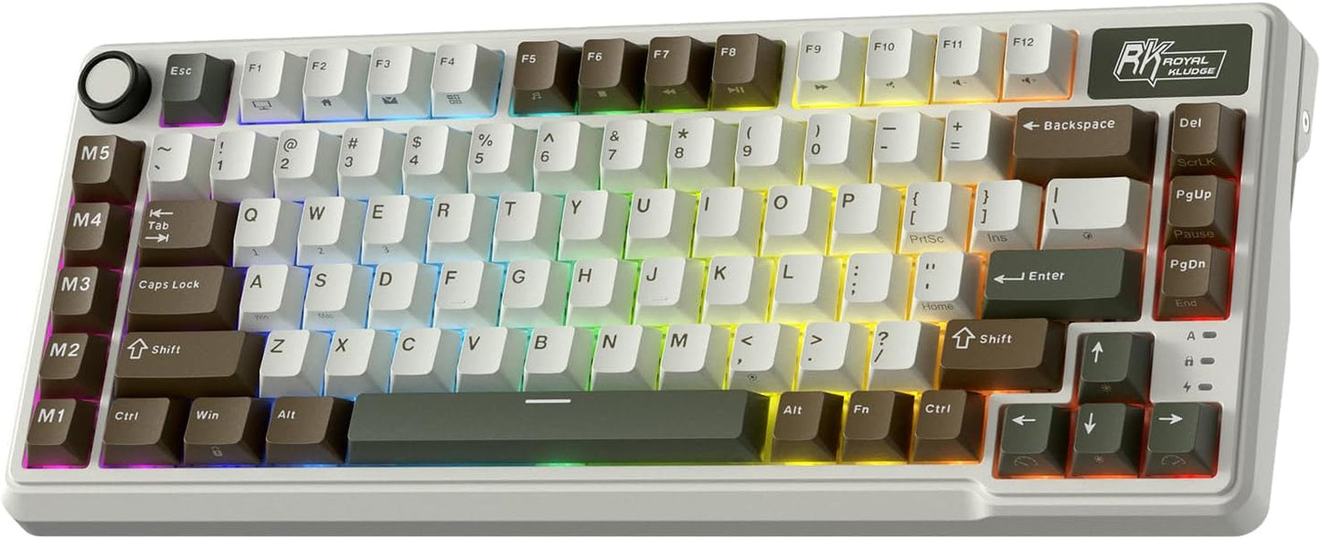 RK L75 Gasket Mount Mechanical Keyboard with Touch Controls