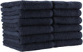 Arkwright Bleach Proof Salon Towels - Pack of 12 Navy - Durable, Quick