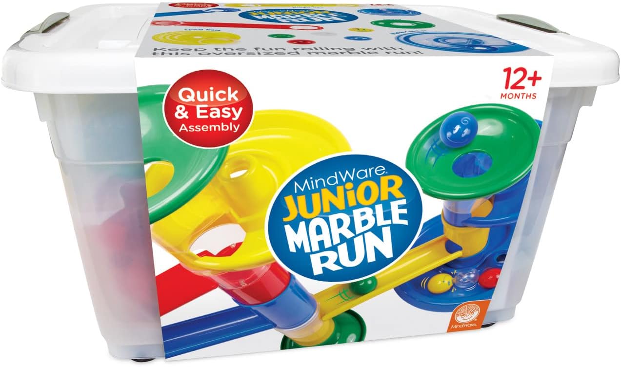 MindWare Junior Marble Run - Engaging Toddler Building Game