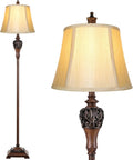 Vintage Floor Lamp for Living Room with Elegant Rustic Design