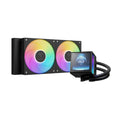 GAMDIAS CHIONE P5-240 Liquid CPU Cooler - Custom 3.4ft LCD, 240mm