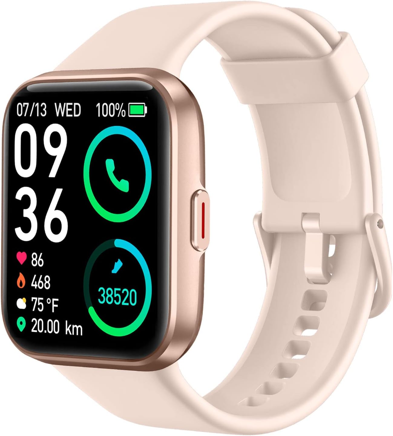 SKG V7 Pro Smart Watch: Alexa, Calls, Fitness Tracker