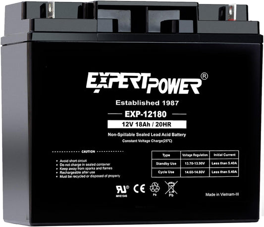 ExpertPower EXP12180 12V 18Ah Lead Acid Battery Review