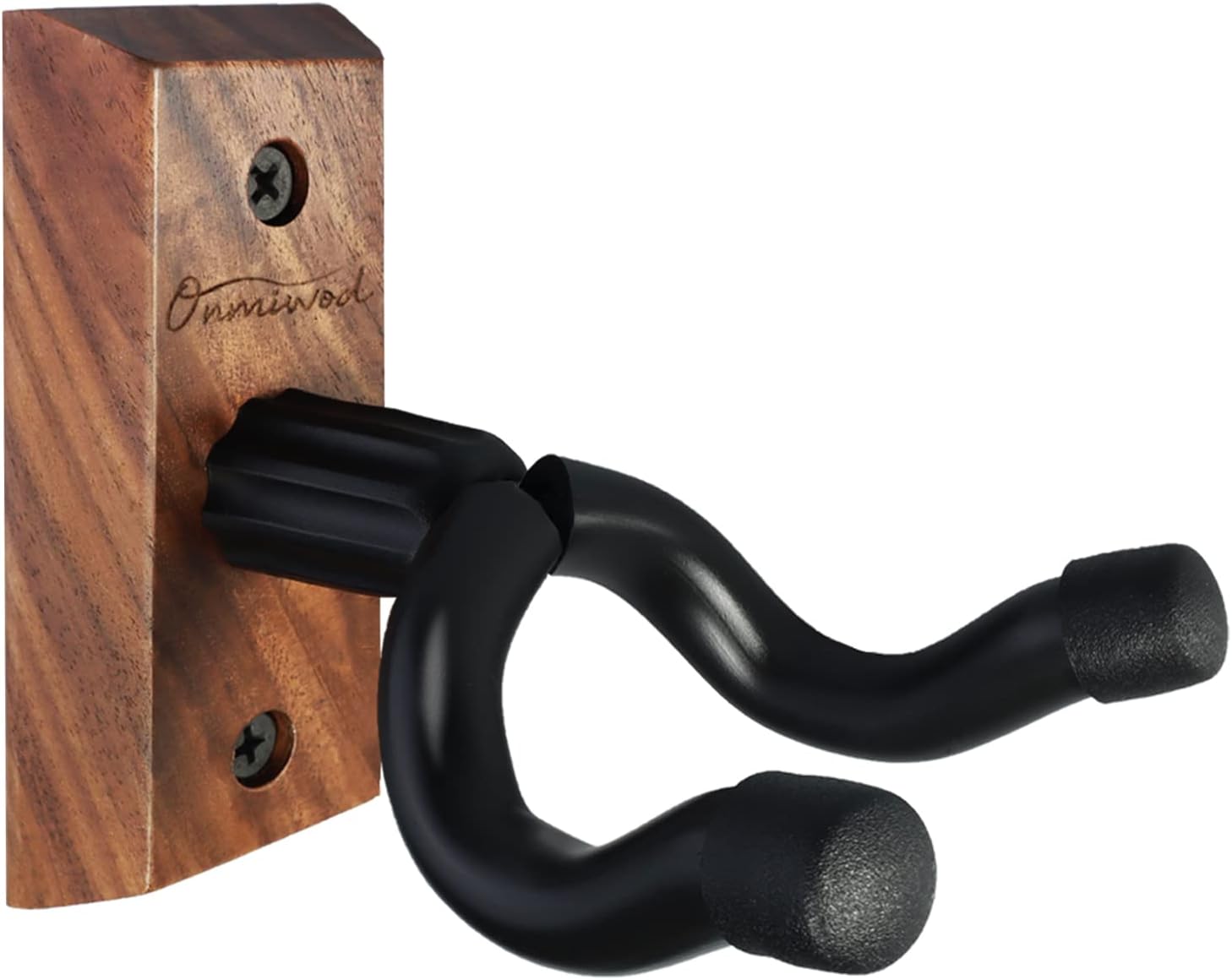 Premium Black Walnut Guitar Wall Mount