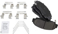 TRQ Front Brake Pads Ceramic Compatible with 2011-2014 Acura TSX