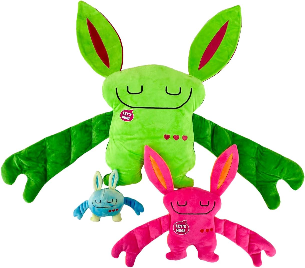 Bumpas Weighted Stuffed Pillow Animal Set for Comfort & Fun