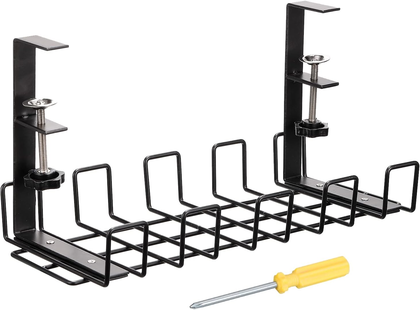 Clutter-Free Workspace: PATIKIL Cable Tray Organizer