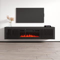 Modern Floating Fireplace TV Stand - Meble Furniture
