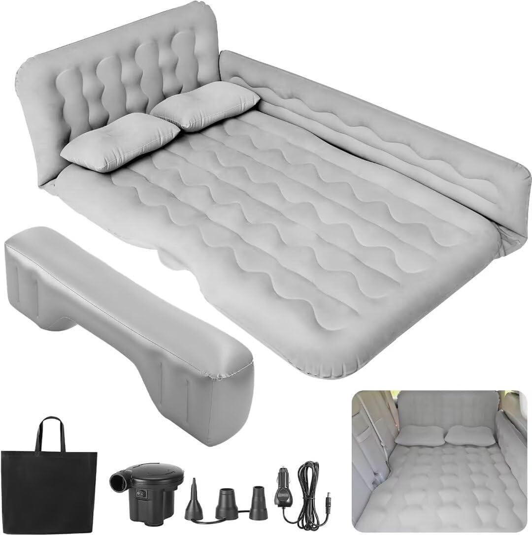 SUV Air Mattress for Travel - Thickened Inflatable Car Bed