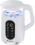 Electric Kettle 1500W Fast Boiling Glass Kettle with Temp Control