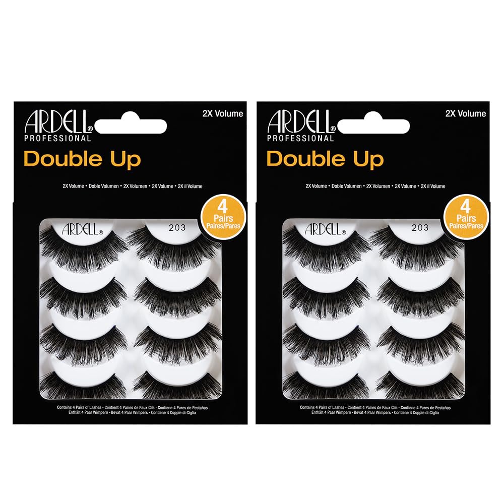 Dramatic Volume with Ardell Double Up 203 False Eyelashes