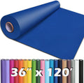 PerkHomy 36in x 120ft Blue Kraft Paper Roll - Heavy Craft & Wrapping