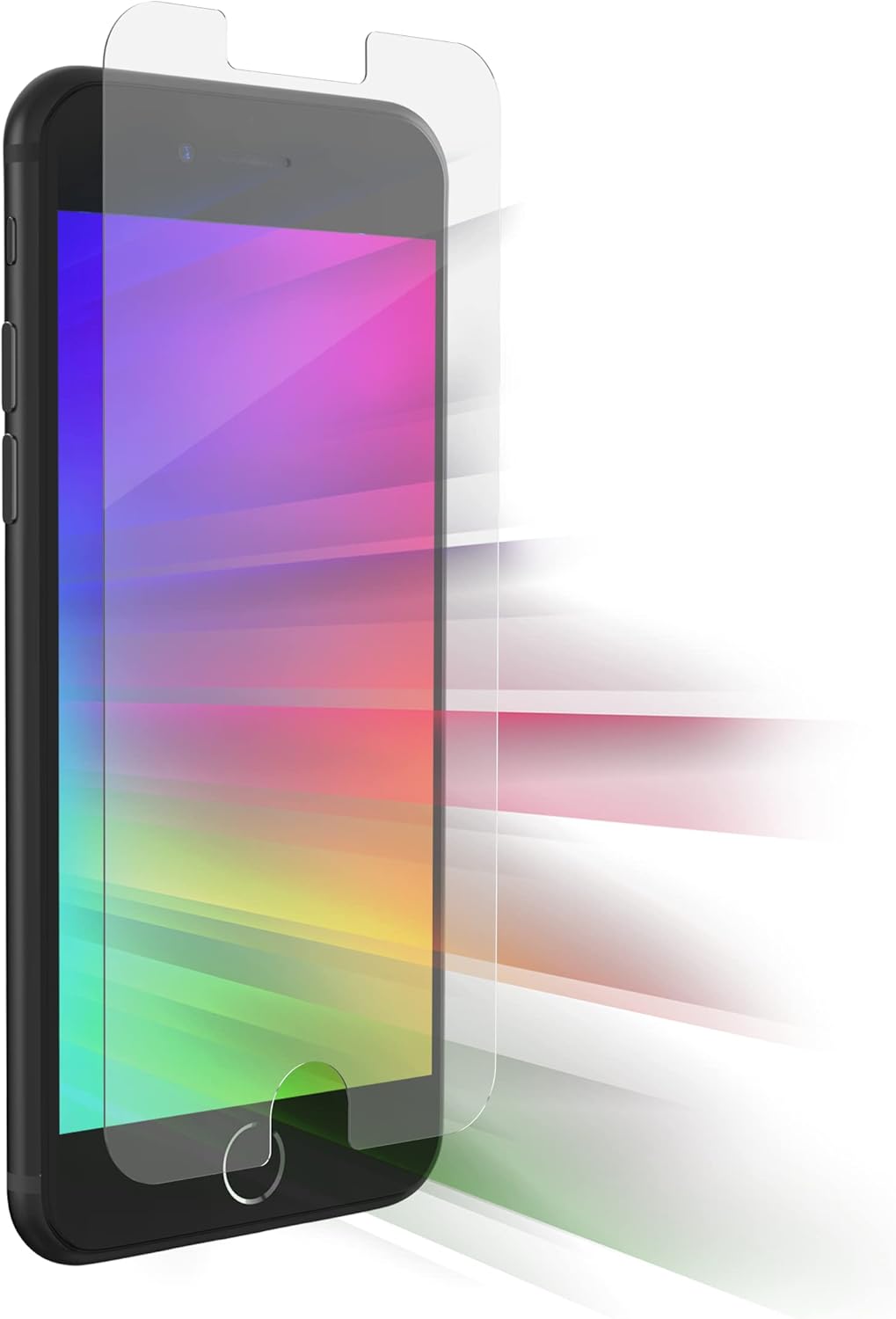 ZAGG Glass Elite VisionGuard Screen Protector for iPhone SE