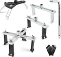 Fuel Tank Lock Ring Tool Kits - Universal Adjustable 4 PCS with Wrench
