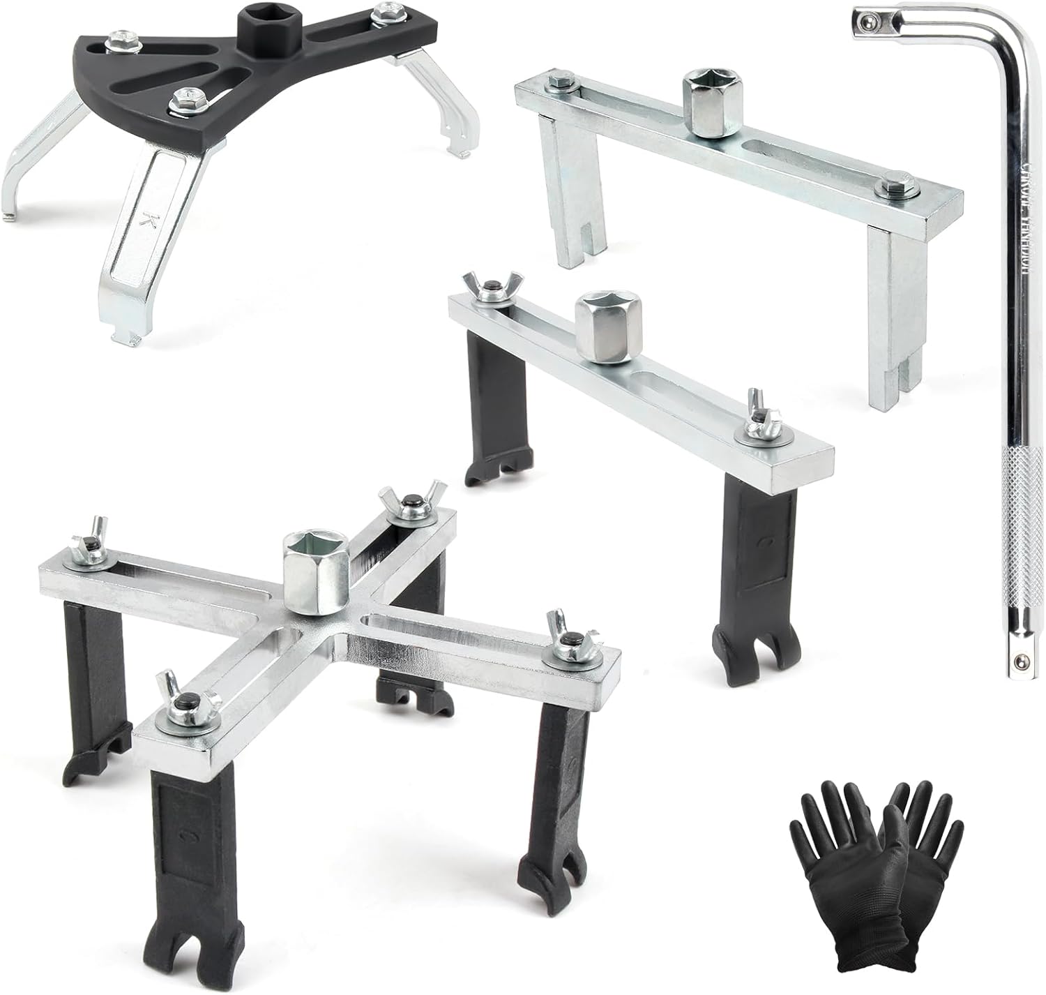 Universal Fuel Pump Removal Tool Kit for Easy Lock Ring Access