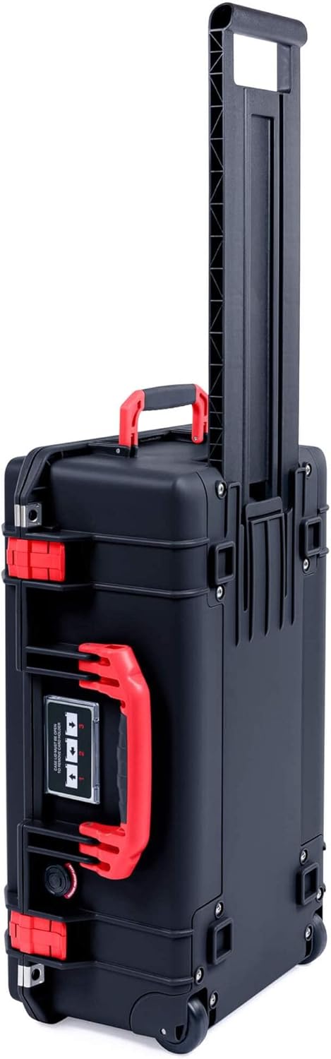 Pelican 1535 Air Case with Red Handles for Easy Travel