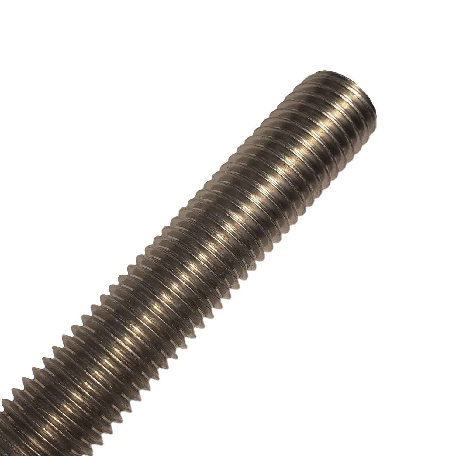 Fasteners Plus Type 316 Stainless Steel Fully Threaded Rod 18in