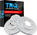 Front Performance Brake Rotors Set Compatible with 1997-2002 Ford