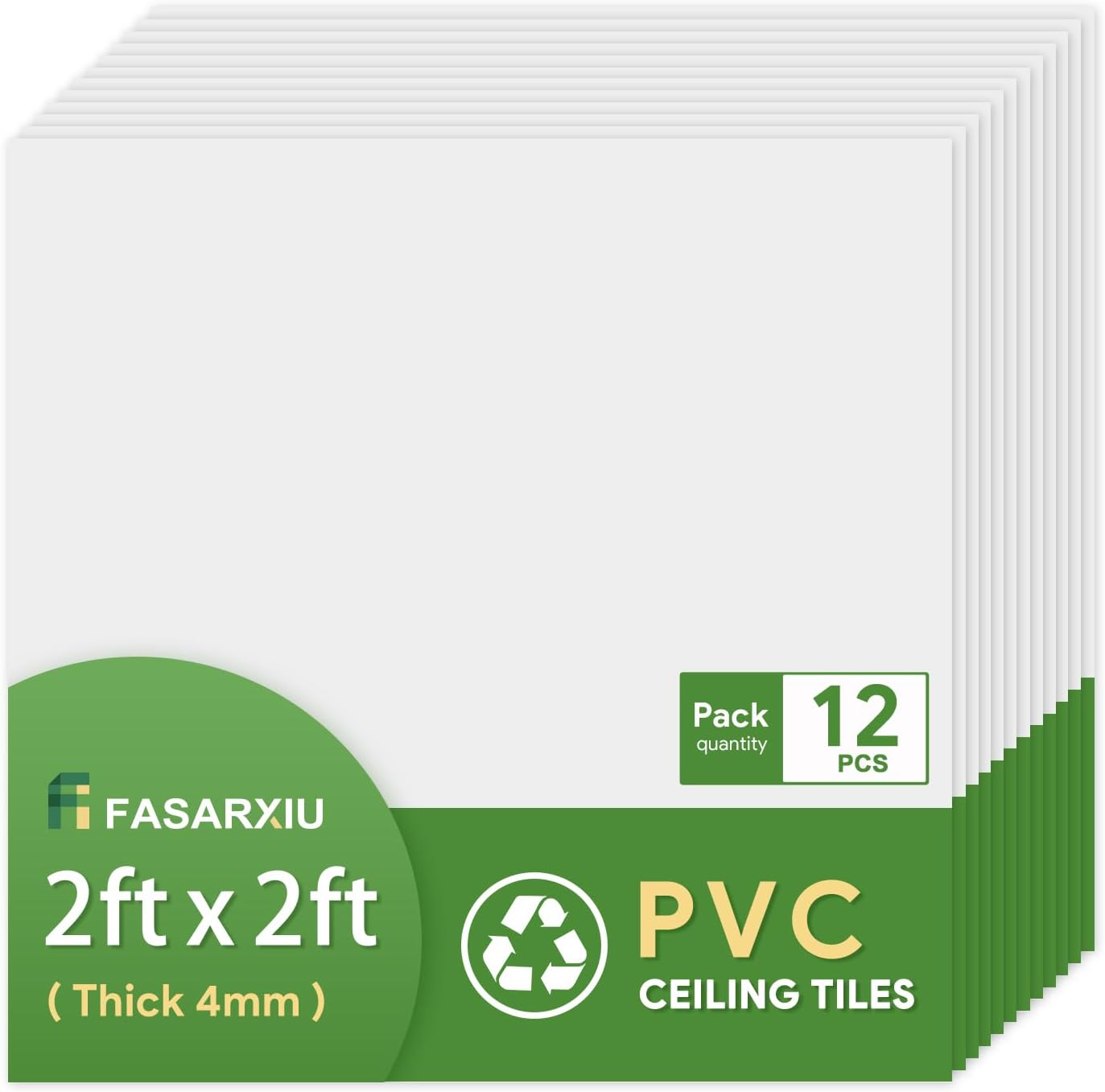 24x24 Waterproof Ceiling Tiles for Easy Drop-in Installation