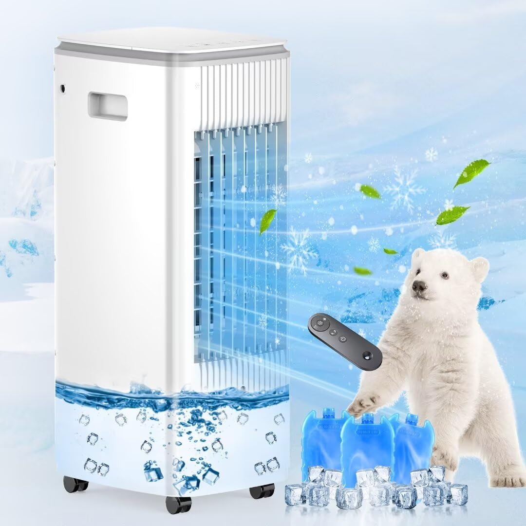 BEBEGINE Portable 3-in-1 Evaporative Air Conditioner