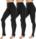 Fleece Lined Leggings Women - Thick Thermal Velvet High Rise