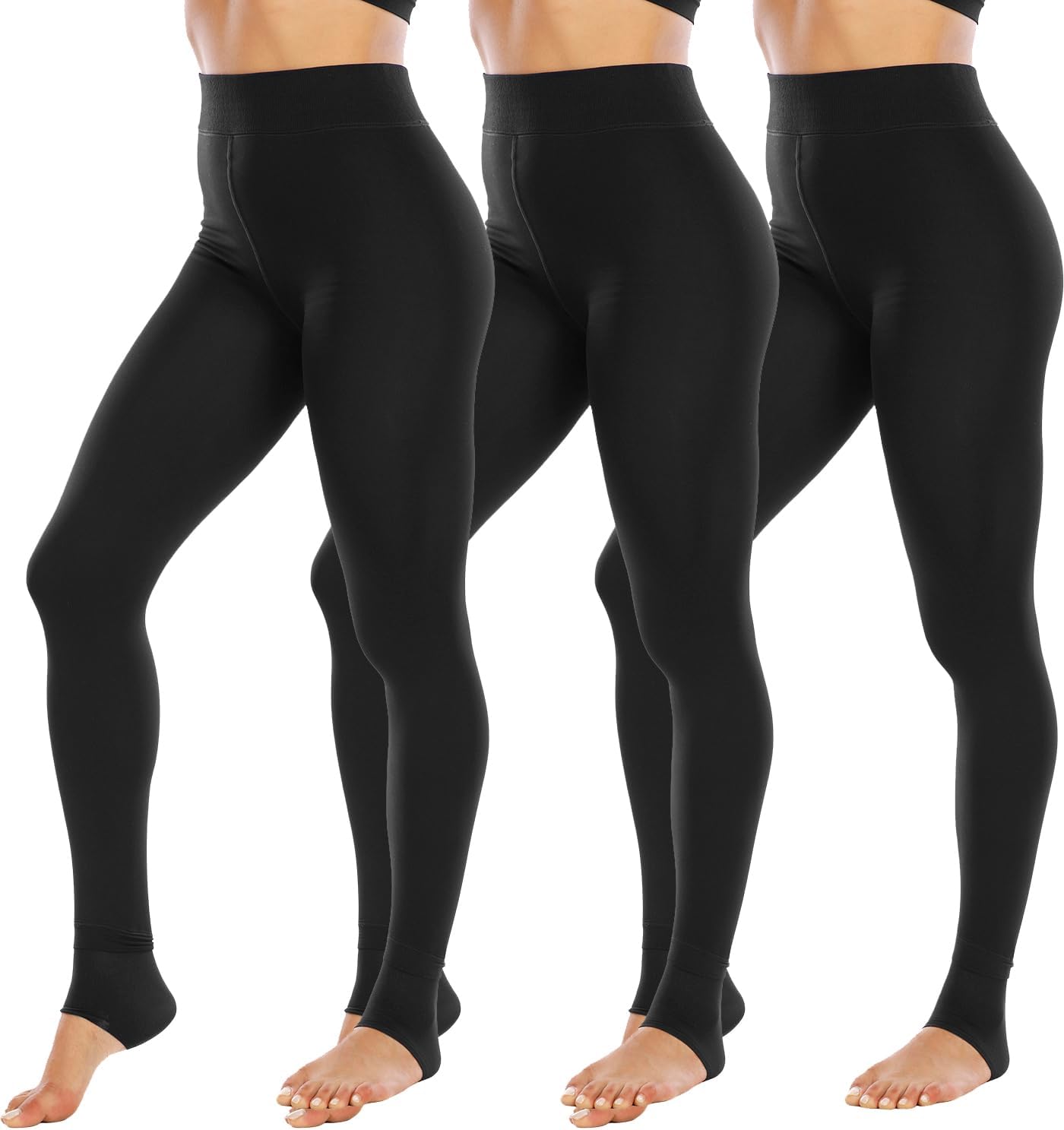 Winter Warm Fleece Lined Leggings for Women - Thick Thermal Tights