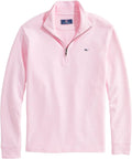 vineyard vines Men's Saltwater Quarter-Zip Pullover Sweater - Soft has