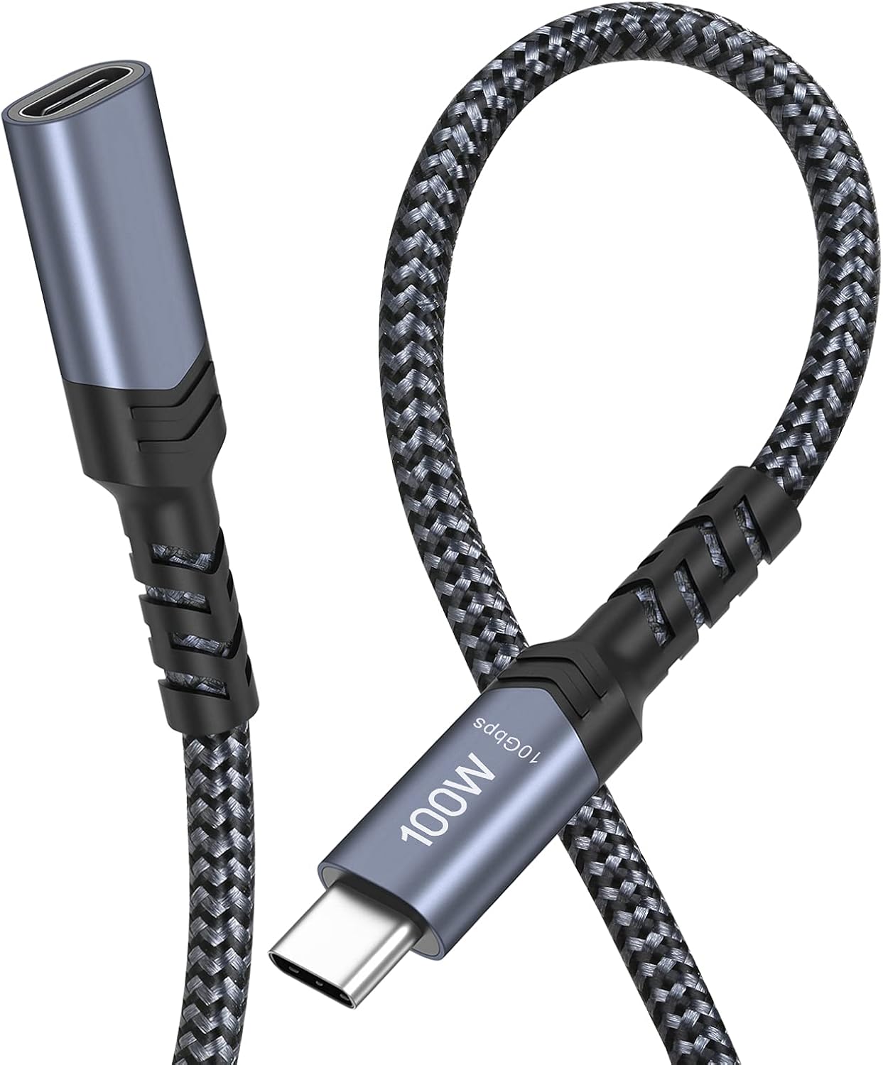 OKRAY 3.3FT USB C Extender - Fast Charge & 10Gbps Data Transfer