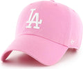 47 Clean Up Rose Pink Dodgers Cap - Adjustable Game Day Hat