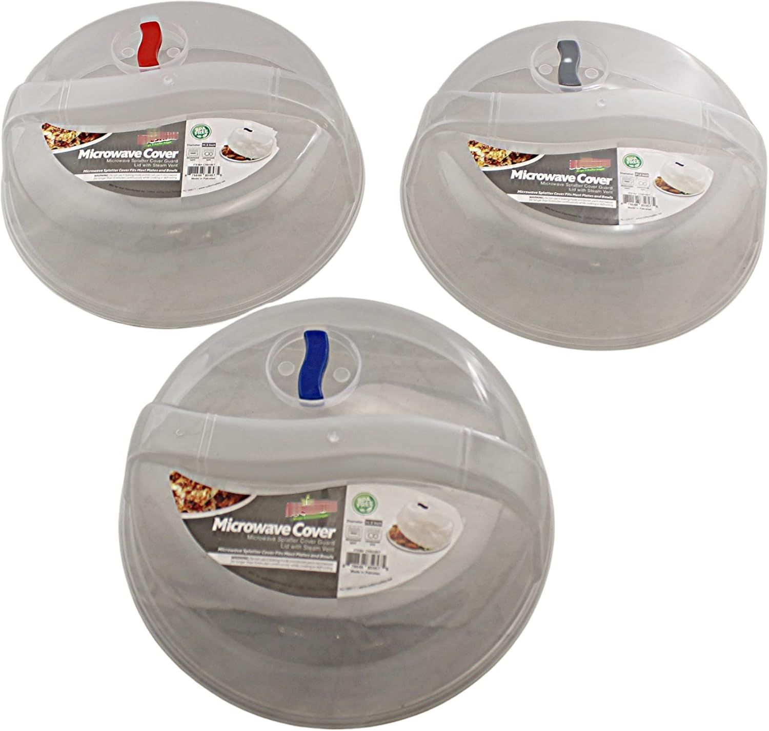 10.5 Ventilated Splatter Covers Set - BPA Free!