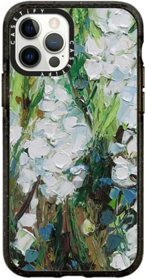 CASETiFY Impact Case for iPhone 12 - Wild Squill Flowers Design